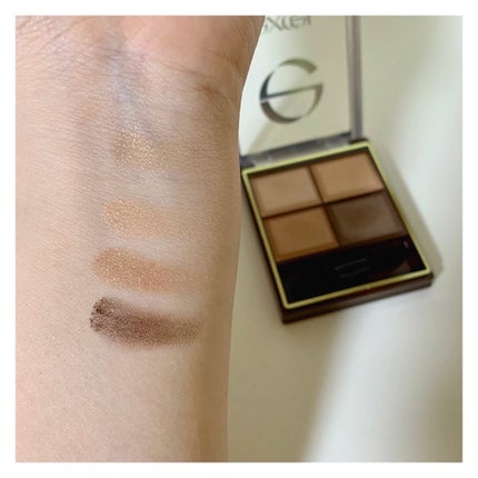 スキニーリッチシャドウ/excel/アイシャドウパレットを使ったクチコミ(3枚目)