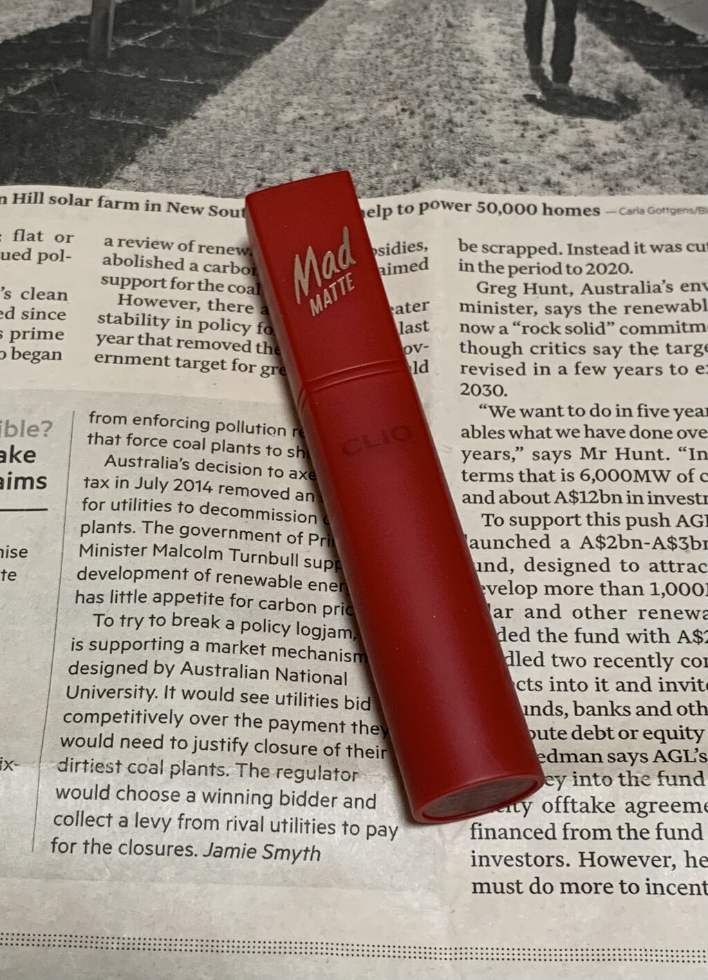 マッド マット ステイン リップ/CLIO/口紅を使ったクチコミ（1枚目）