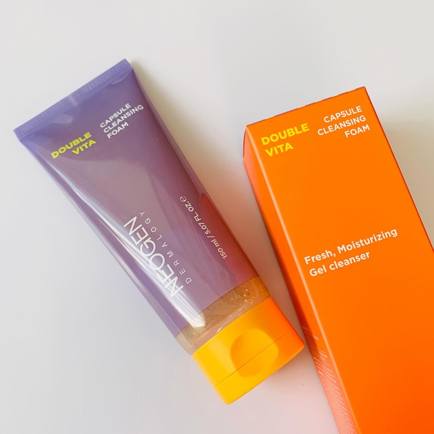 ダブルビタカプセルクレンジングフォーム/NEOGEN/洗顔フォームを使ったクチコミ(2枚目)