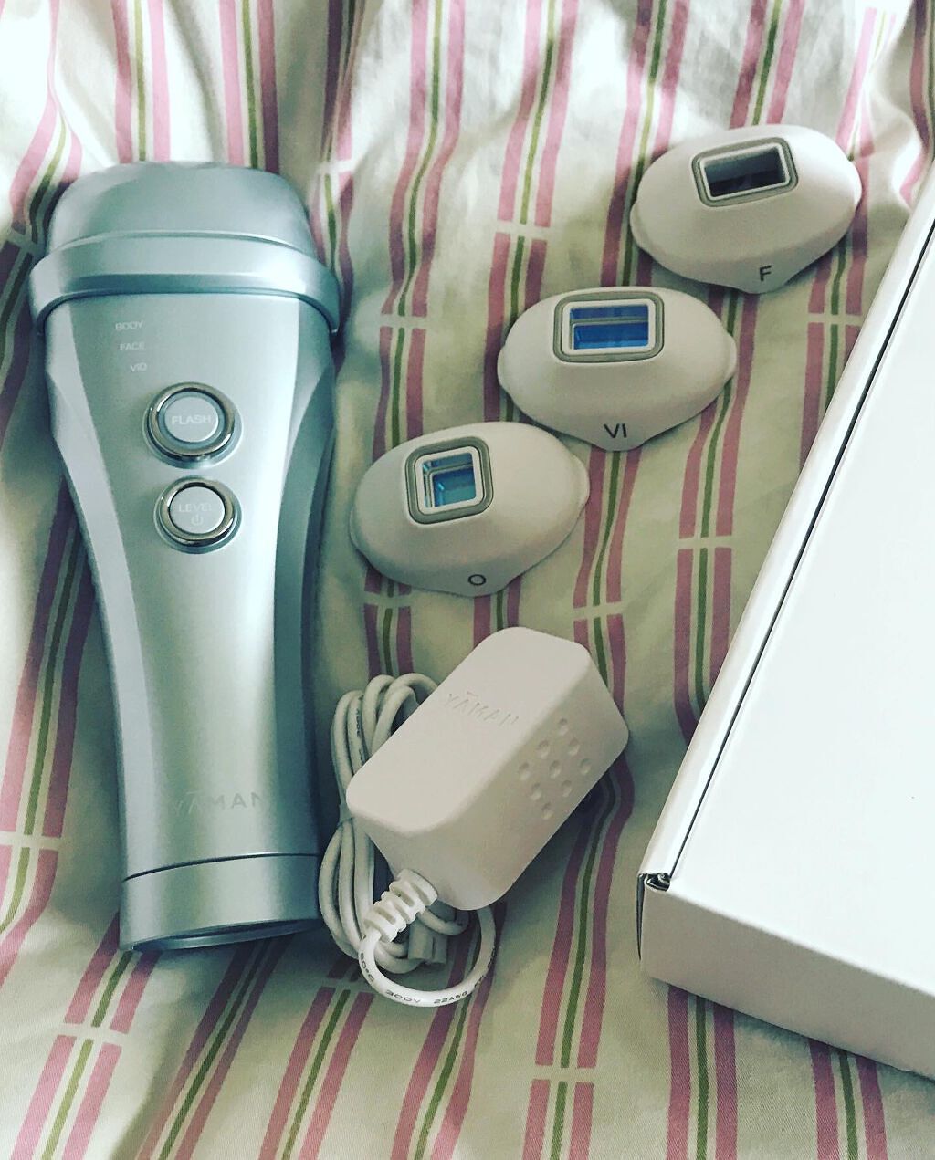 レイボーテ ヴィーナス/YA-MAN TOKYO JAPAN/家庭用脱毛器を使ったクチコミ（1枚目）