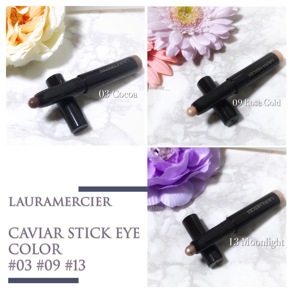 キャビアスティック アイカラー 13 MOONLIGHT/ローラ メルシエ/スティックアイシャドウを使ったクチコミ（1枚目）