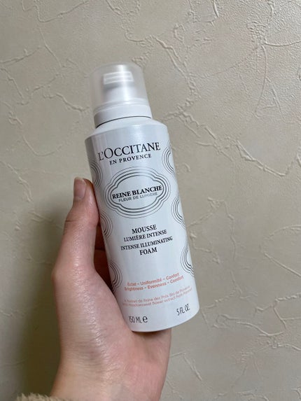 レーヌブランシュ イルミネイティングクレンジングフォーム/L'OCCITANE/洗顔フォームを使ったクチコミ(1枚目)