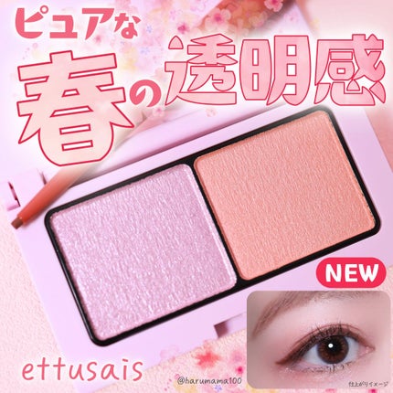 エテュセ アイエディション(カラーパレット)/ettusais/アイシャドウパレットを使ったクチコミ(1枚目)