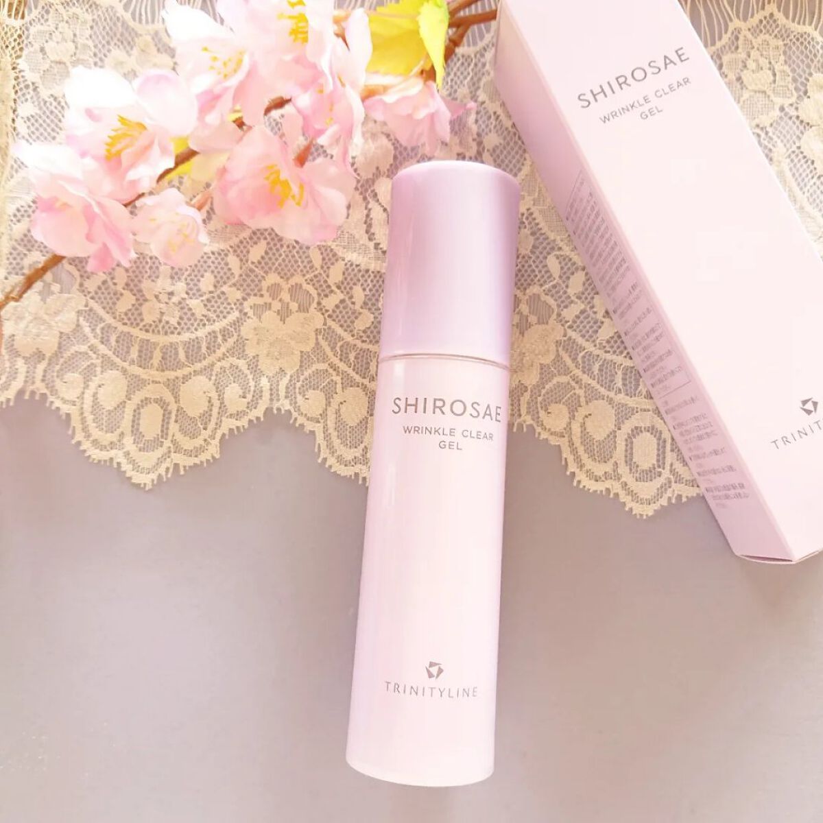 シロサエ リンクルクリアジェル /トリニティーライン/オールインワン化粧品を使ったクチコミ（1枚目）