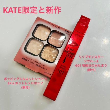 ケイト ポッピングシルエットシャドウ/KATE/アイシャドウパレットを使ったクチコミ(1枚目)
