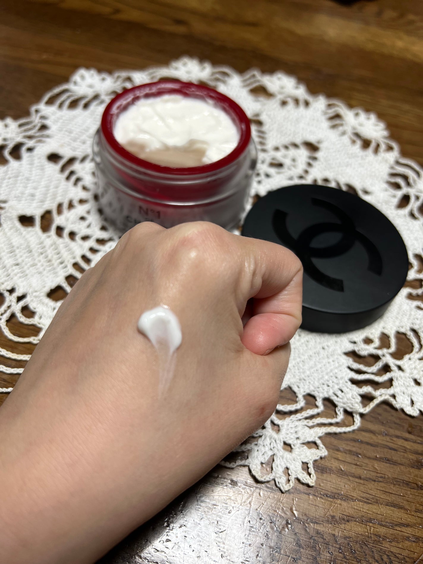 クリーム N°1 ドゥ シャネル /CHANEL/フェイスクリームを使ったクチコミ(2枚目)