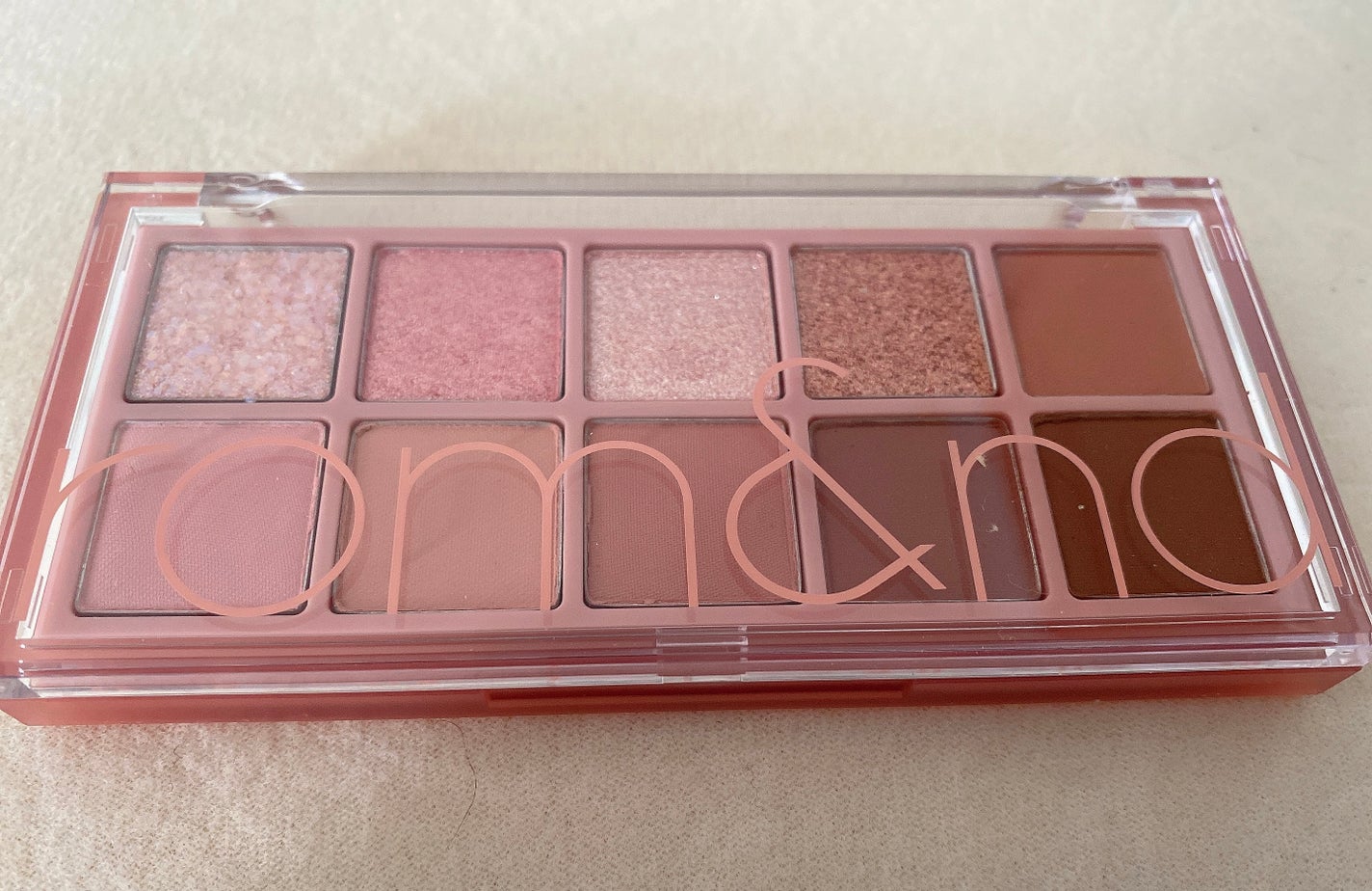 ベターザンパレット/rom&nd/アイシャドウパレットを使ったクチコミ(1枚目)