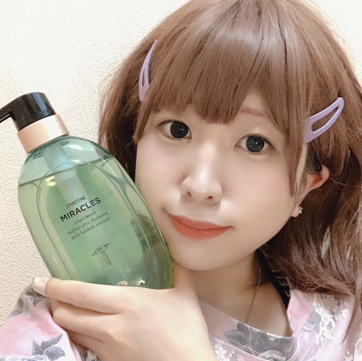 ミラクルズ うるおいブースト シャンプー/トリートメント シャンプー 440g/パンテーン/市販シャンプーを使ったクチコミ（1枚目）