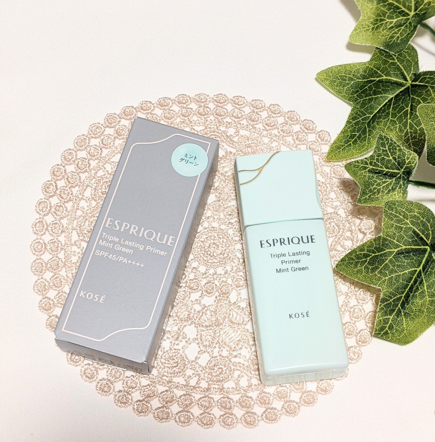 トリプル ラスティング プライマー ミントグリーン/ESPRIQUE/化粧下地を使ったクチコミ（1枚目）