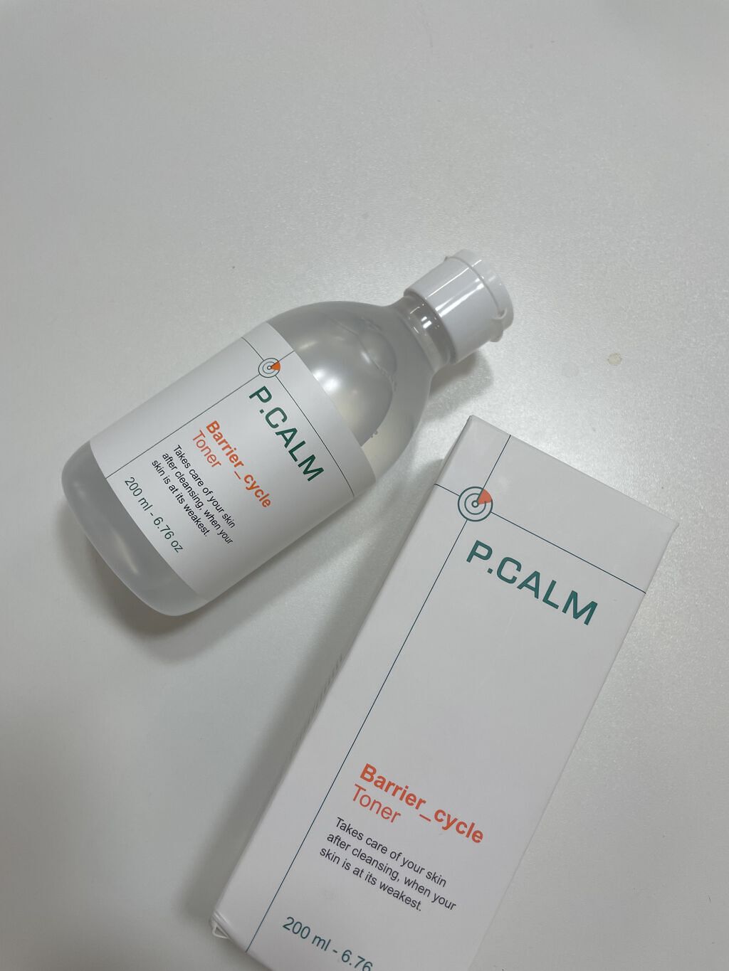 バリアサイクルトナー/P.CALM/化粧水を使ったクチコミ（2枚目）