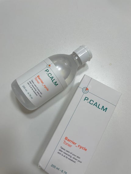 バリアサイクルトナー/P.CALM/化粧水を使ったクチコミ(3枚目)