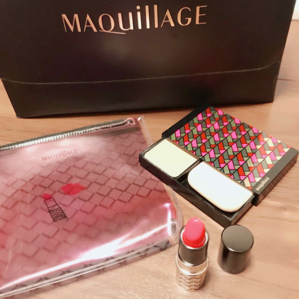 ルージュ ミニ/マキアージュ/口紅を使ったクチコミ(1枚目)