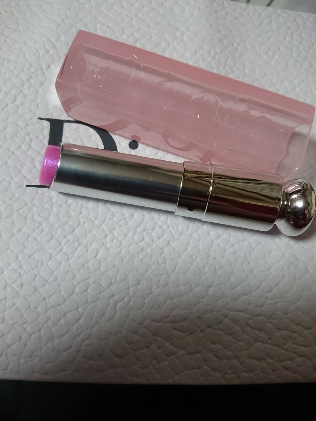 【旧】ディオール アディクト リップ グロウ 009 ホロ パープル/Dior/リップケアを使ったクチコミ（1枚目）