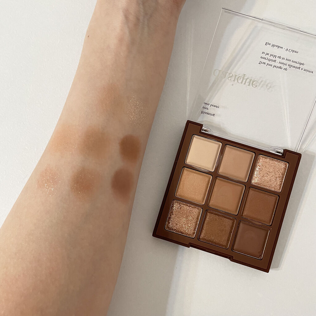 シャドウパレット/dasique/アイシャドウパレットを使ったクチコミ（3枚目）