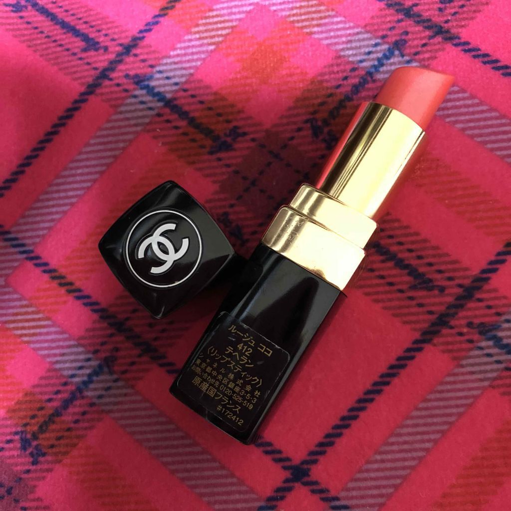 ルージュ ココ 412 テヘラン/CHANEL/口紅を使ったクチコミ（1枚目）