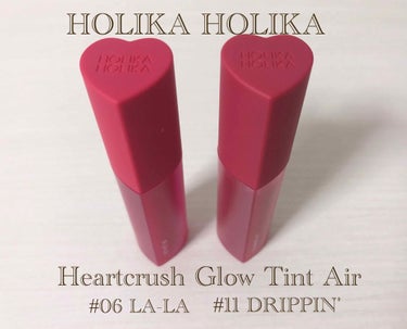 ホリカホリカ ハートクラッシュグローティントエアー/HOLIKA HOLIKA/口紅を使ったクチコミ（1枚目）