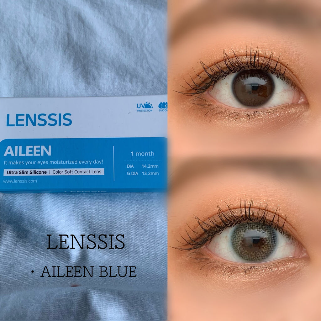 エイリンシリーズ/LENSSIS/カラーコンタクトレンズを使ったクチコミ（1枚目）