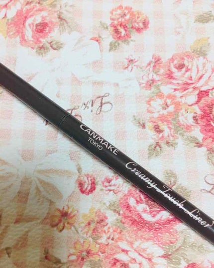クリーミータッチライナー/キャンメイク/ジェルアイライナーを使ったクチコミ(1枚目)