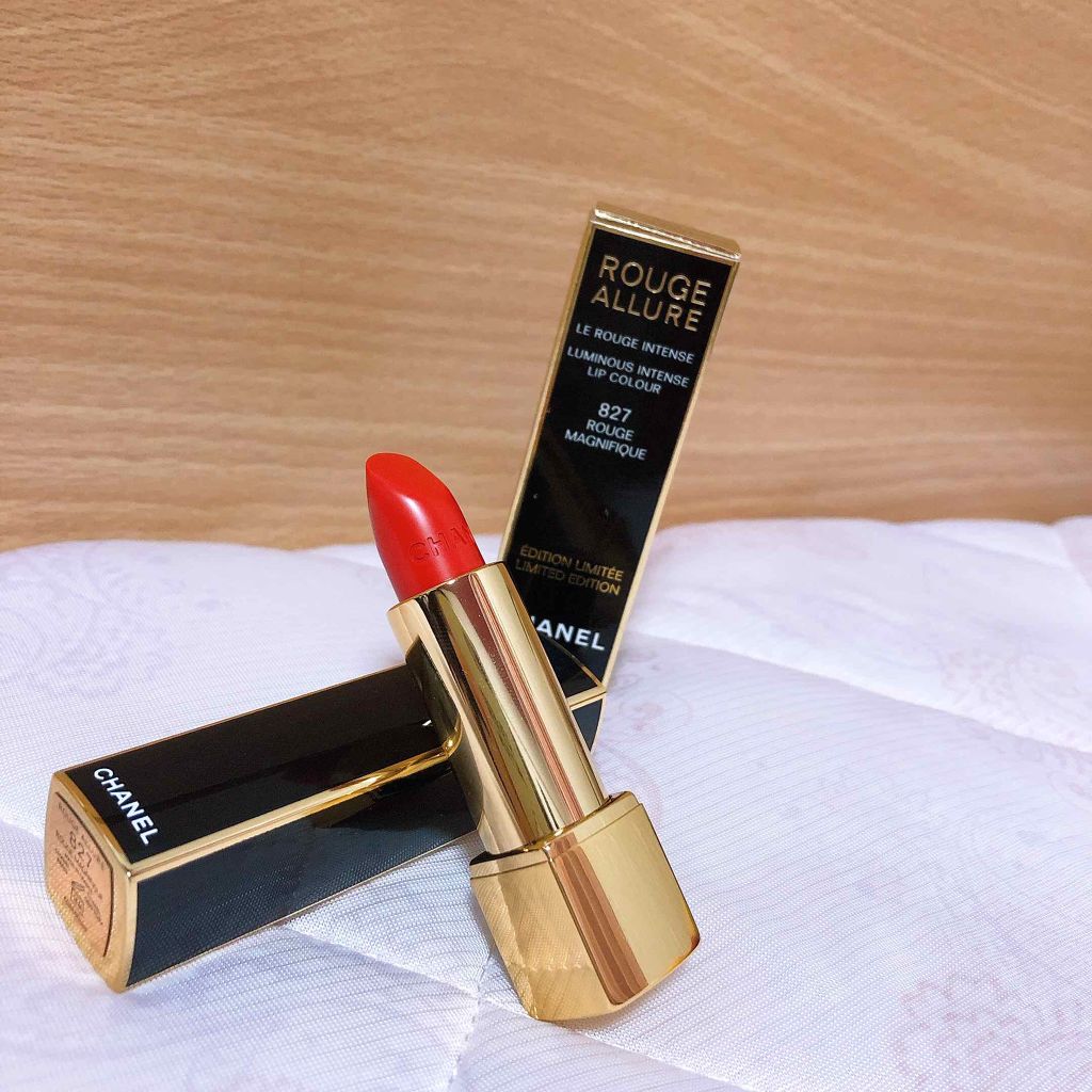 ルージュ アリュール/CHANEL/口紅を使ったクチコミ（1枚目）