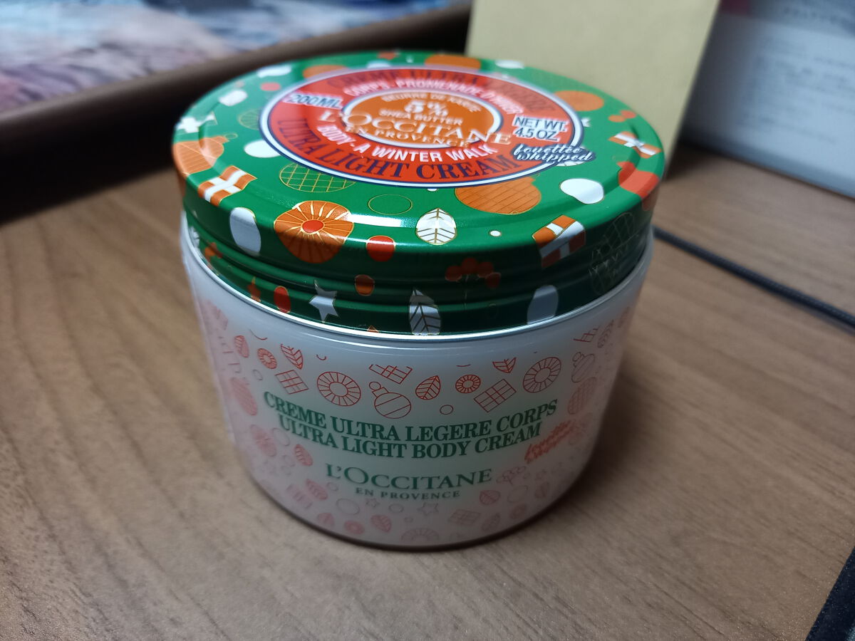 フルーティフィグ スノーシア ボディクリーム/L'OCCITANE/ボディクリームを使ったクチコミ(2枚目)