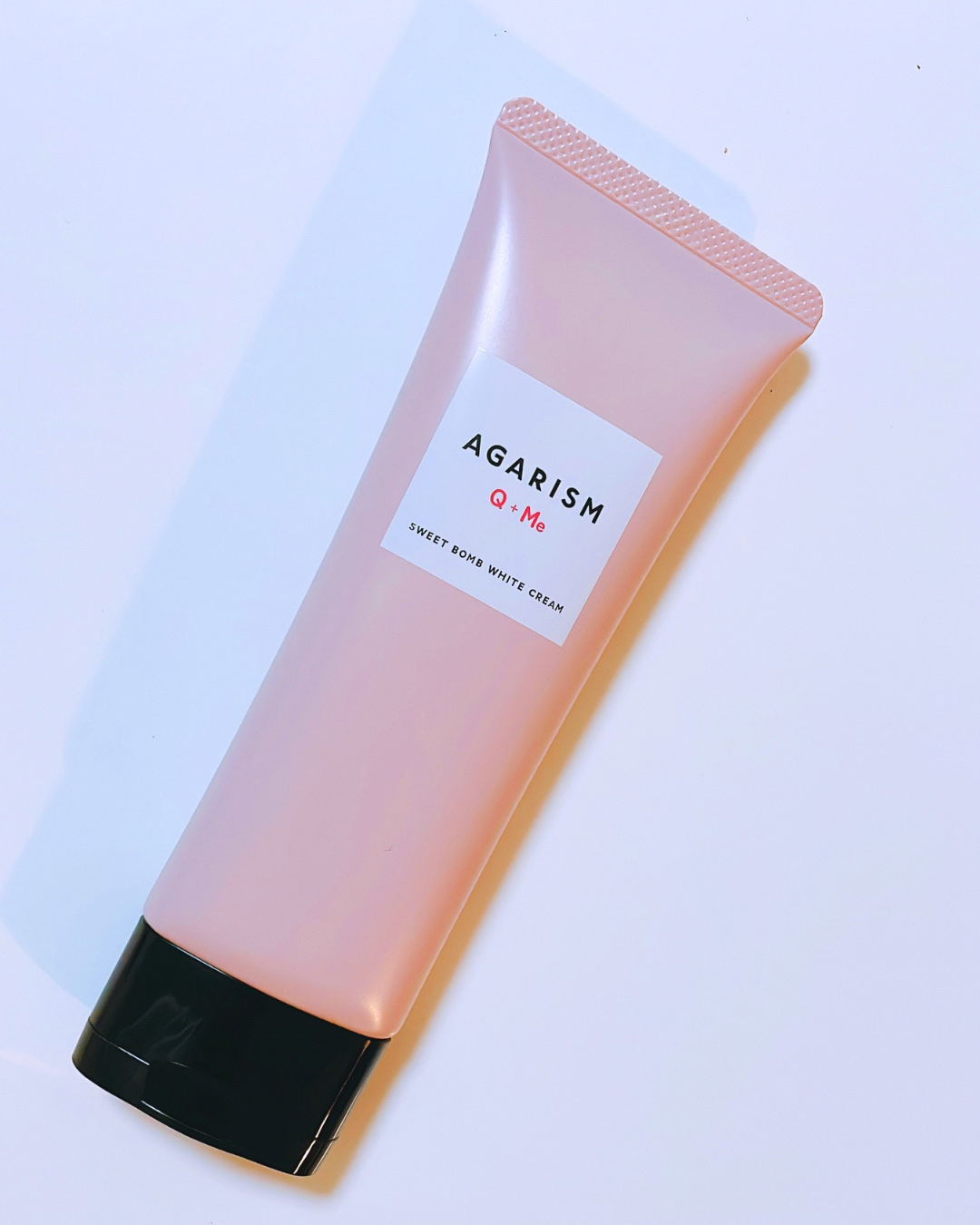 キューミースウィートボムホワイトクリーム/AGARISM/ボディクリームを使ったクチコミ（2枚目）