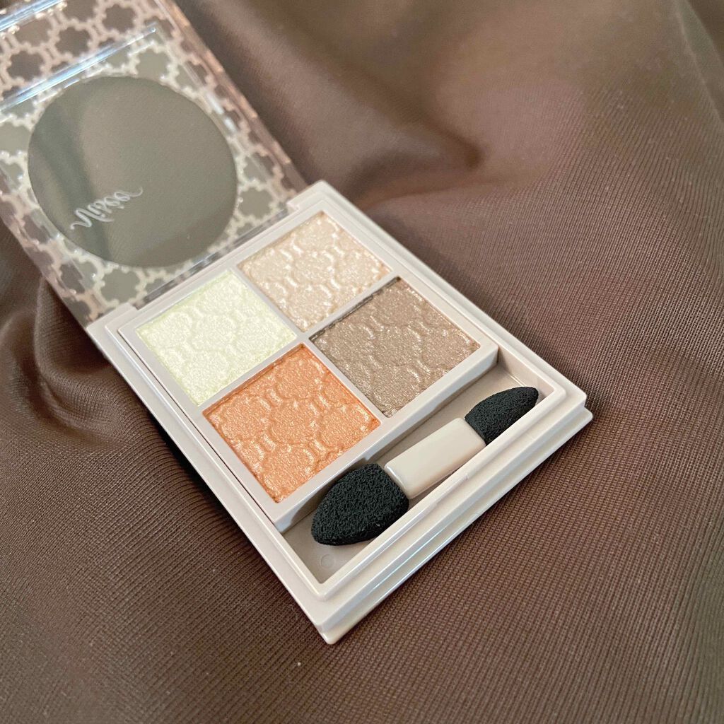 グロッシーリッチ アイズ N/Visée/アイシャドウパレットを使ったクチコミ（2枚目）