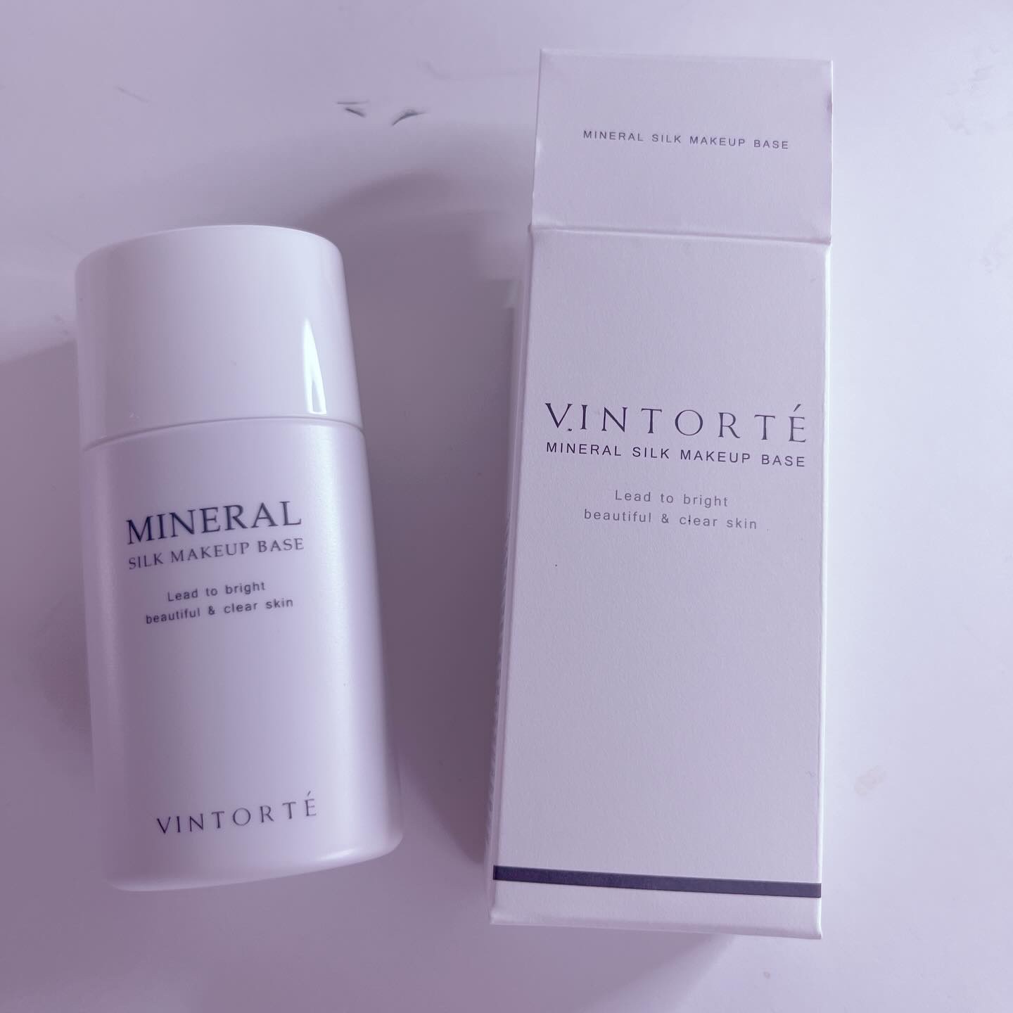 ミネラルシルクメイクアップベース/ヴァントルテ/化粧下地を使ったクチコミ（2枚目）
