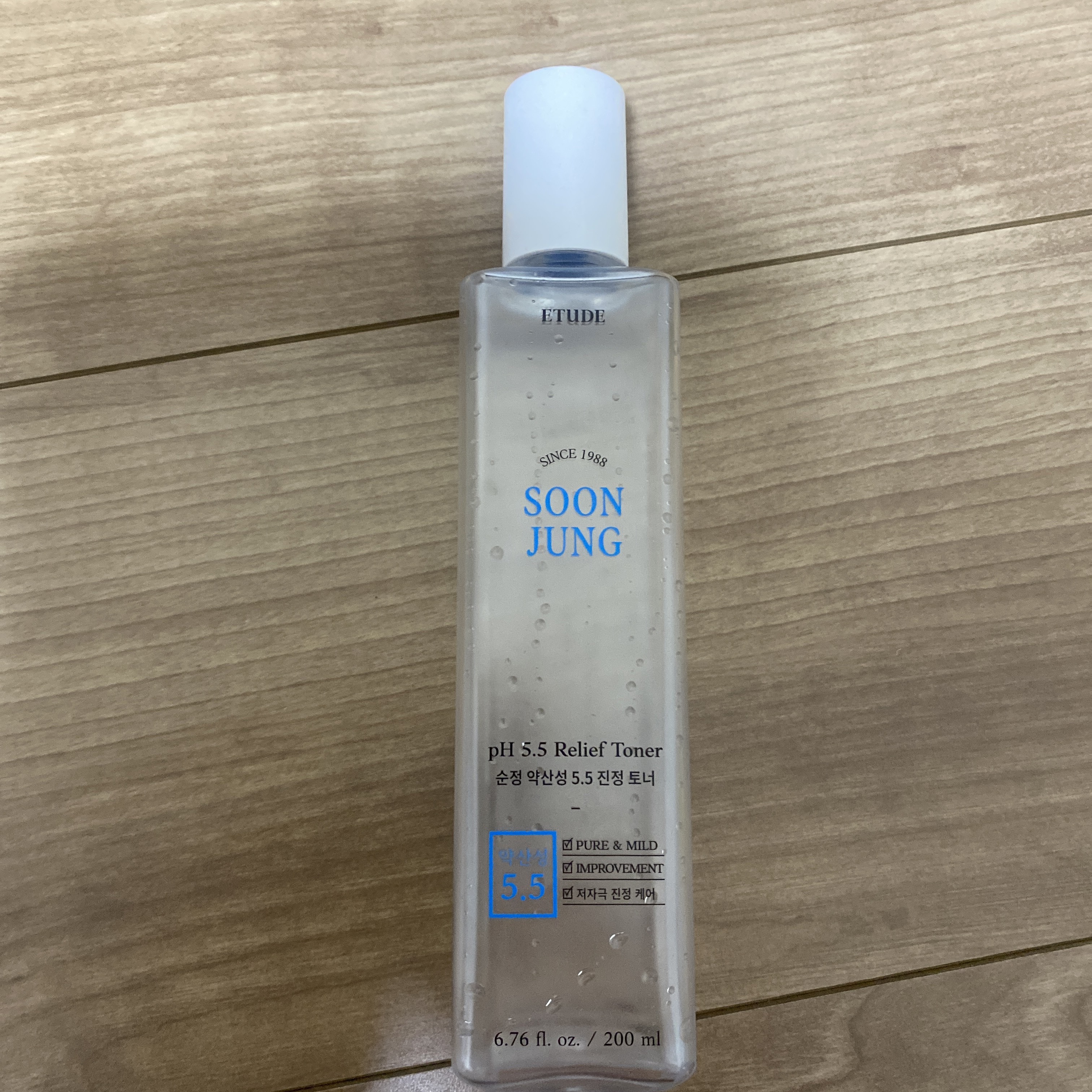 スンジョン トナー 200ml(旧デザイン)/ETUDE/化粧水を使ったクチコミ（1枚目）