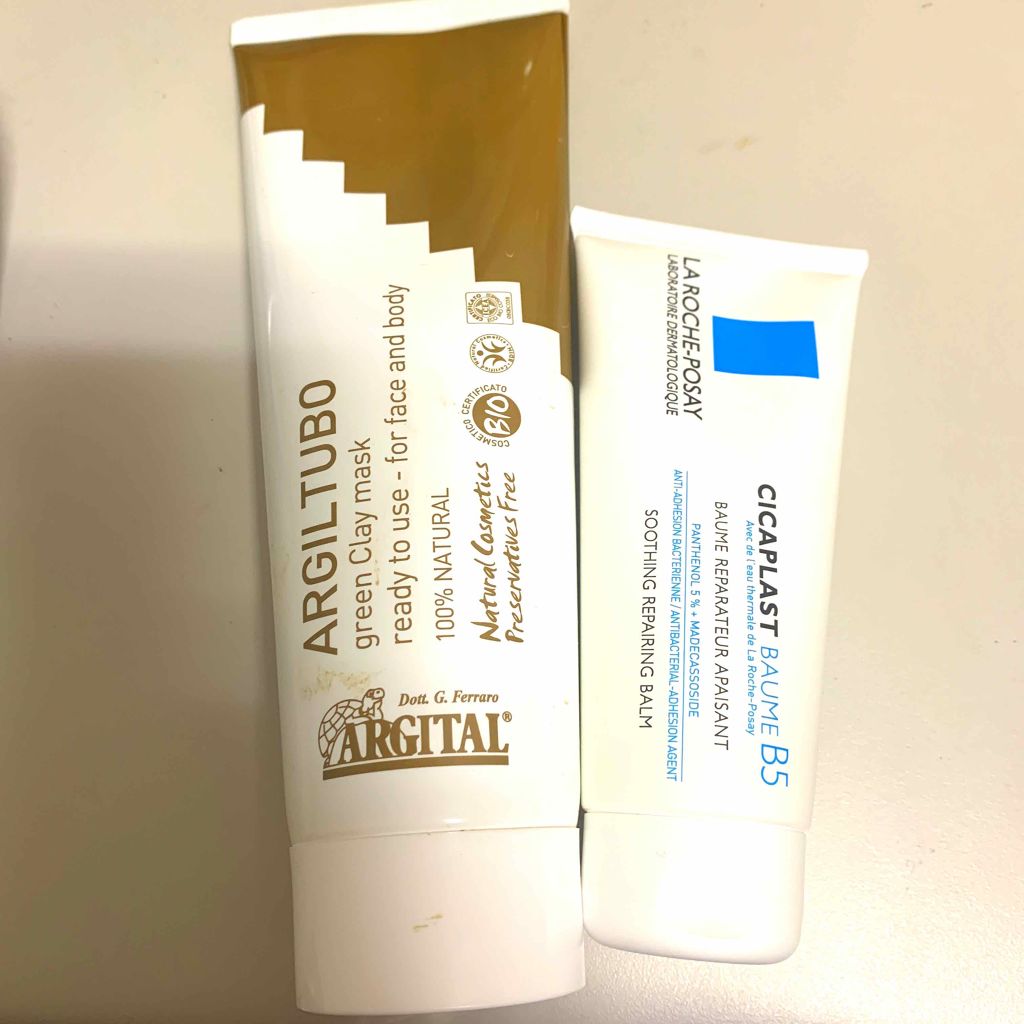 グリーンクレイペースト/ARGITAL/洗い流すパック・マスクを使ったクチコミ（1枚目）