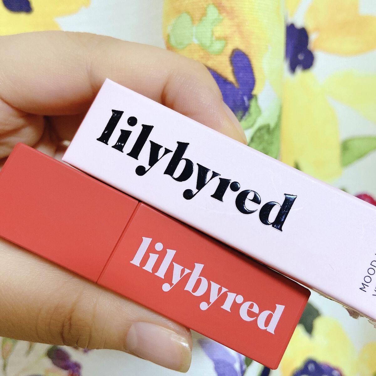 ムードライアー ベルベットティント/lilybyred/リップティントを使ったクチコミ（1枚目）