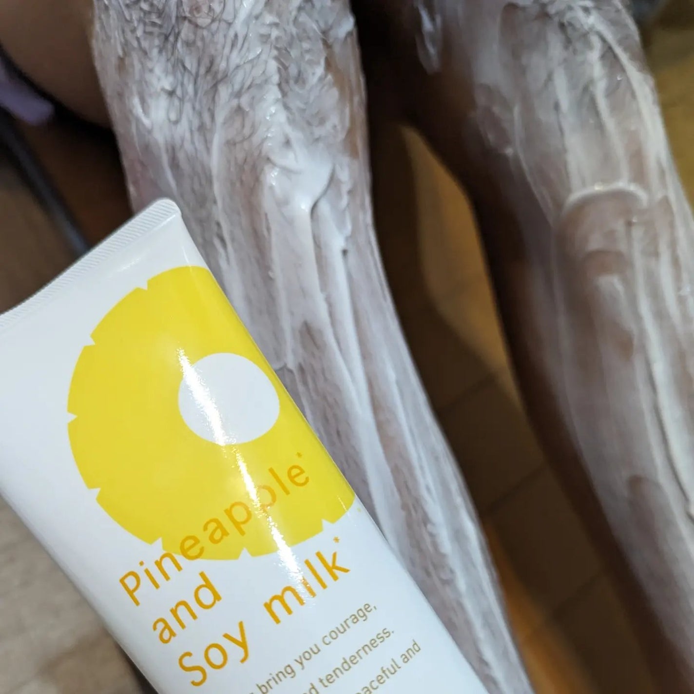 パイナップル豆乳除毛クリーム/鈴木ハーブ研究所/除毛クリームを使ったクチコミ(2枚目)