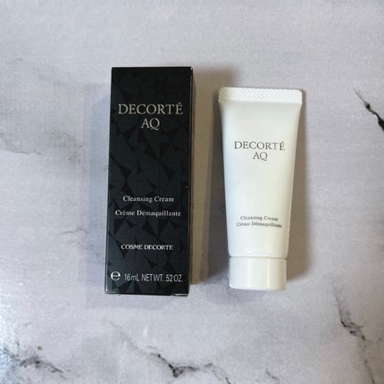 AQ クレンジング クリーム/DECORTÉ/クレンジングクリームを使ったクチコミ(1枚目)