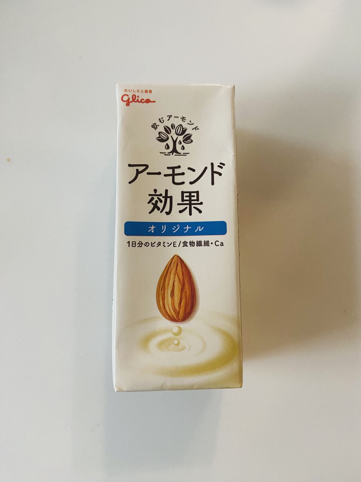 アーモンド効果 オリジナル 200ml/グリコ/オーツ・アーモンドミルクを使ったクチコミ（1枚目）