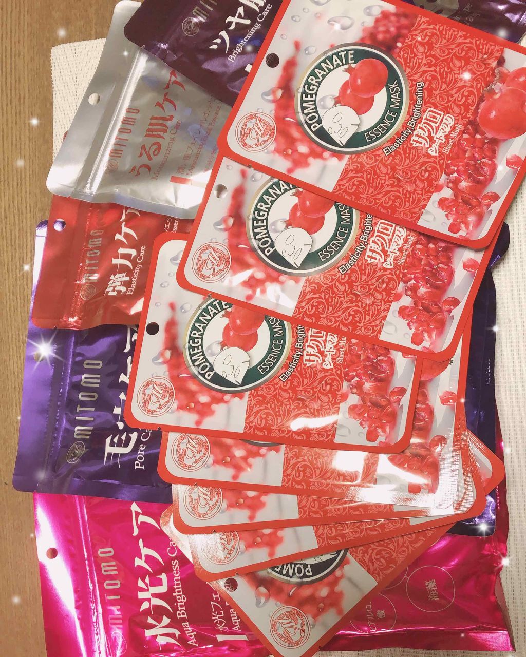 水光ケア フェイシャルマスク(プラセンタ)/MITOMO/シートマスク・パックを使ったクチコミ（1枚目）