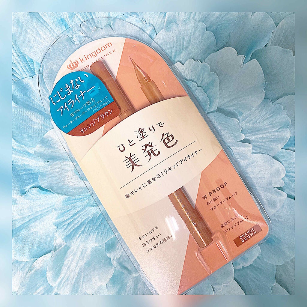 リキッドアイライナーWP /キングダム/リキッドアイライナーを使ったクチコミ(1枚目)