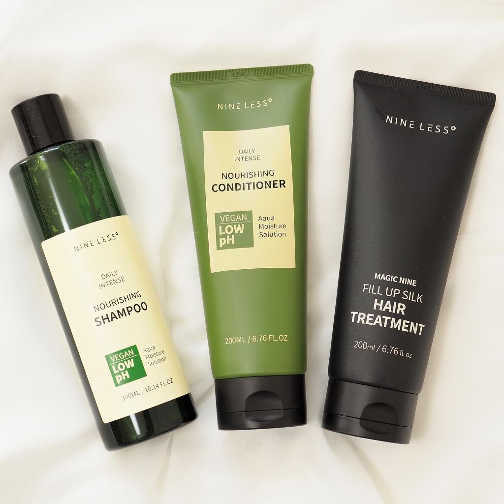 Magic Nine Fill Up Silk Hair Treatment/NINELESS/洗い流すヘアトリートメントを使ったクチコミ(2枚目)