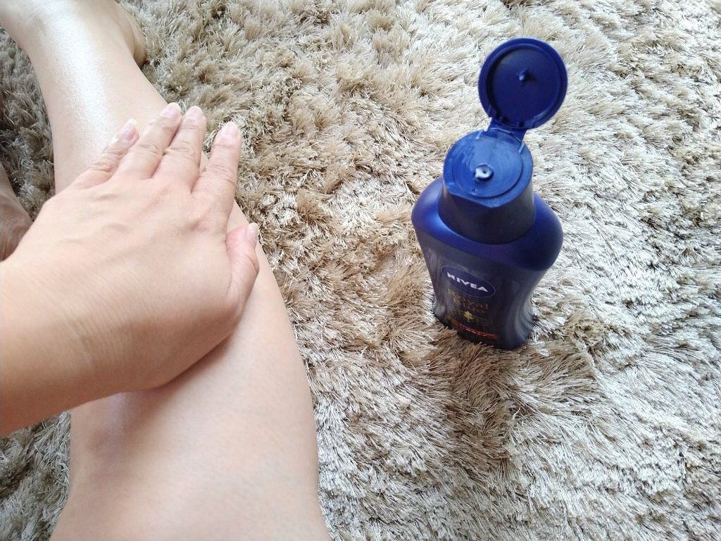 ニベア ロイヤルブルーボディミルク 美容ケア/ニベア/ボディミルクを使ったクチコミ(3枚目)