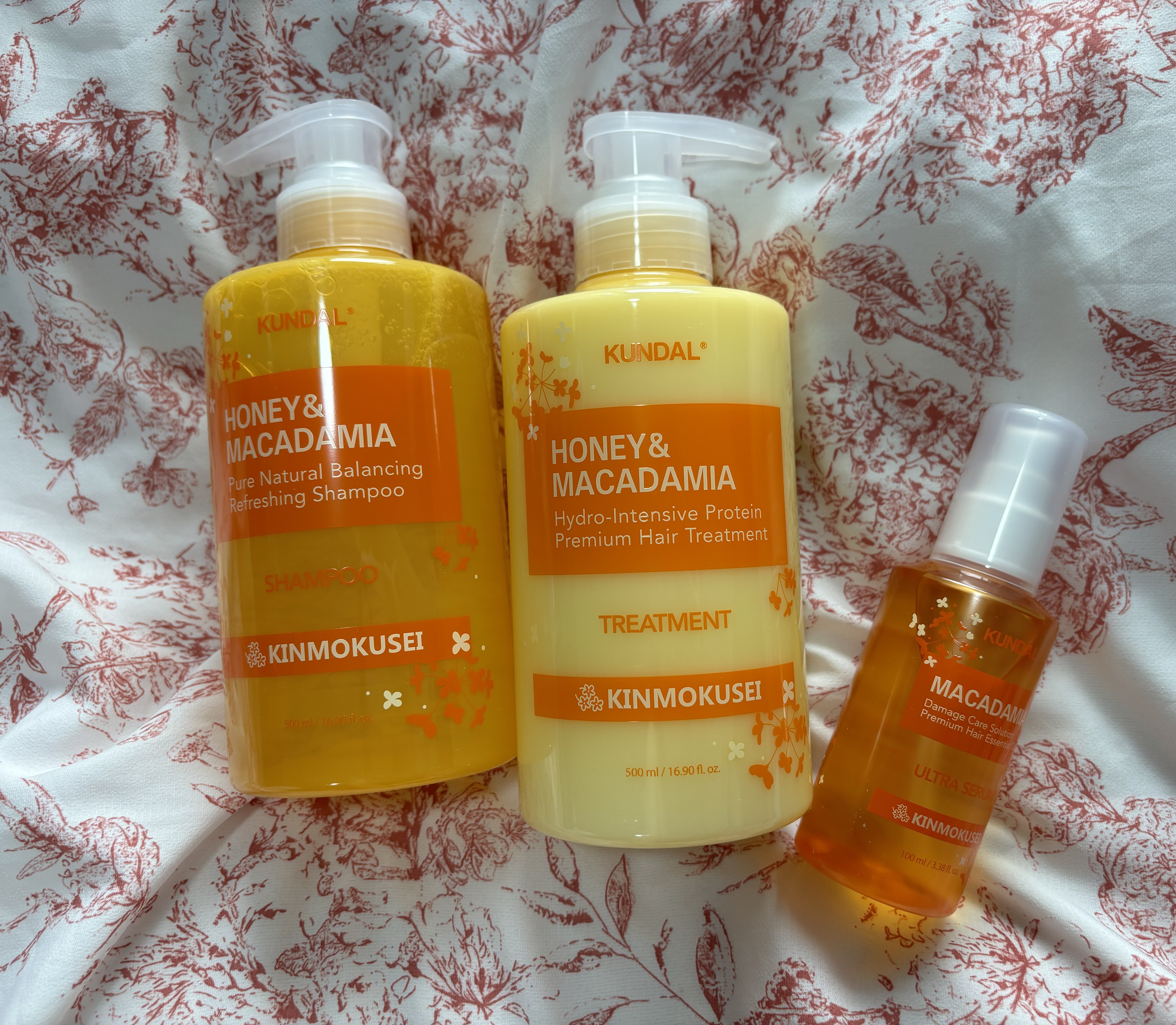 H＆Mシャンプートリートメントセット（キンモクセイの香り）/KUNDAL/市販シャンプーを使ったクチコミ（2枚目）