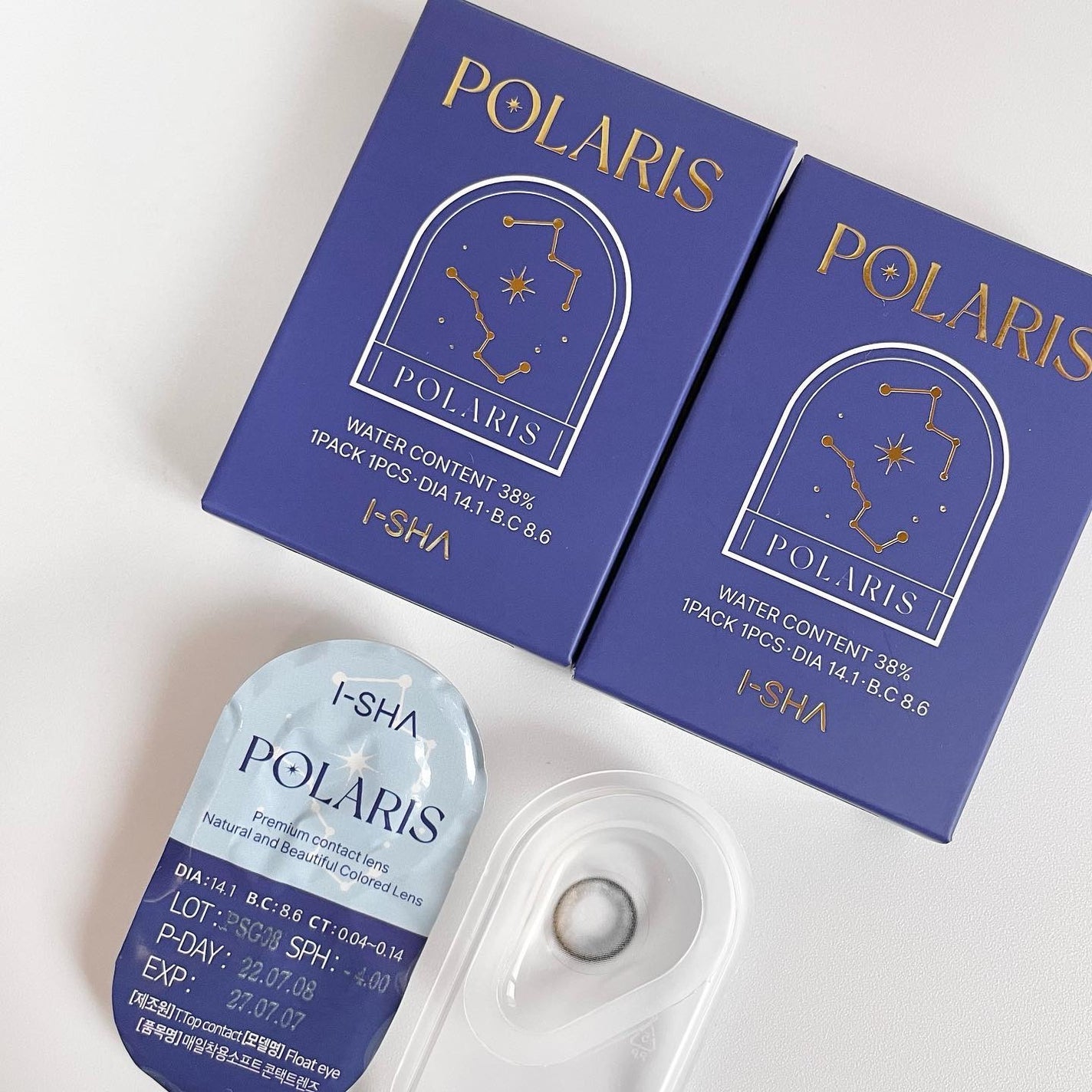 POLARIS/i-sha/カラーコンタクトレンズを使ったクチコミ(6枚目)