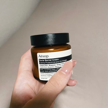 Aesop フェイシャル バリアクリームのクチコミ「Aesop フェイシャルバリアクリーム

イソップの保湿クリームを購入しました🪴
2枚目の写真.....」（1枚目）