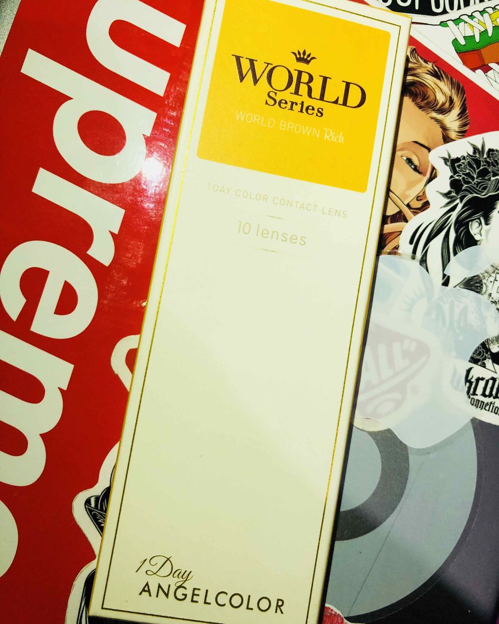 エンジェルカラー デイリーズ+ ワールドシリーズ 1day/AngelColor/ワンデー（１DAY）カラコンを使ったクチコミ（2枚目）