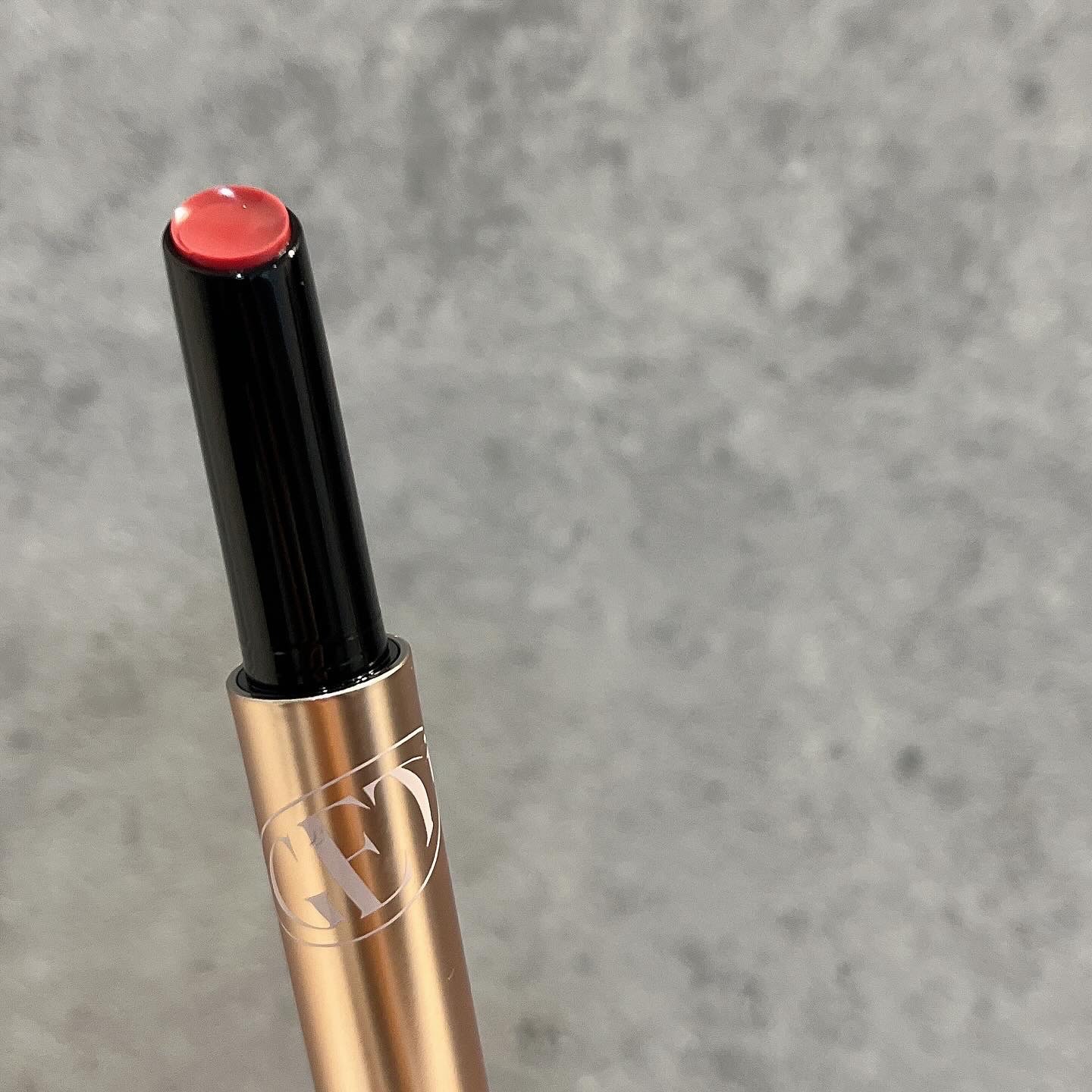 ゲットイットティントグレーズバーム 01 ローズピューレ/TONYMOLY/リップティントを使ったクチコミ（2枚目）