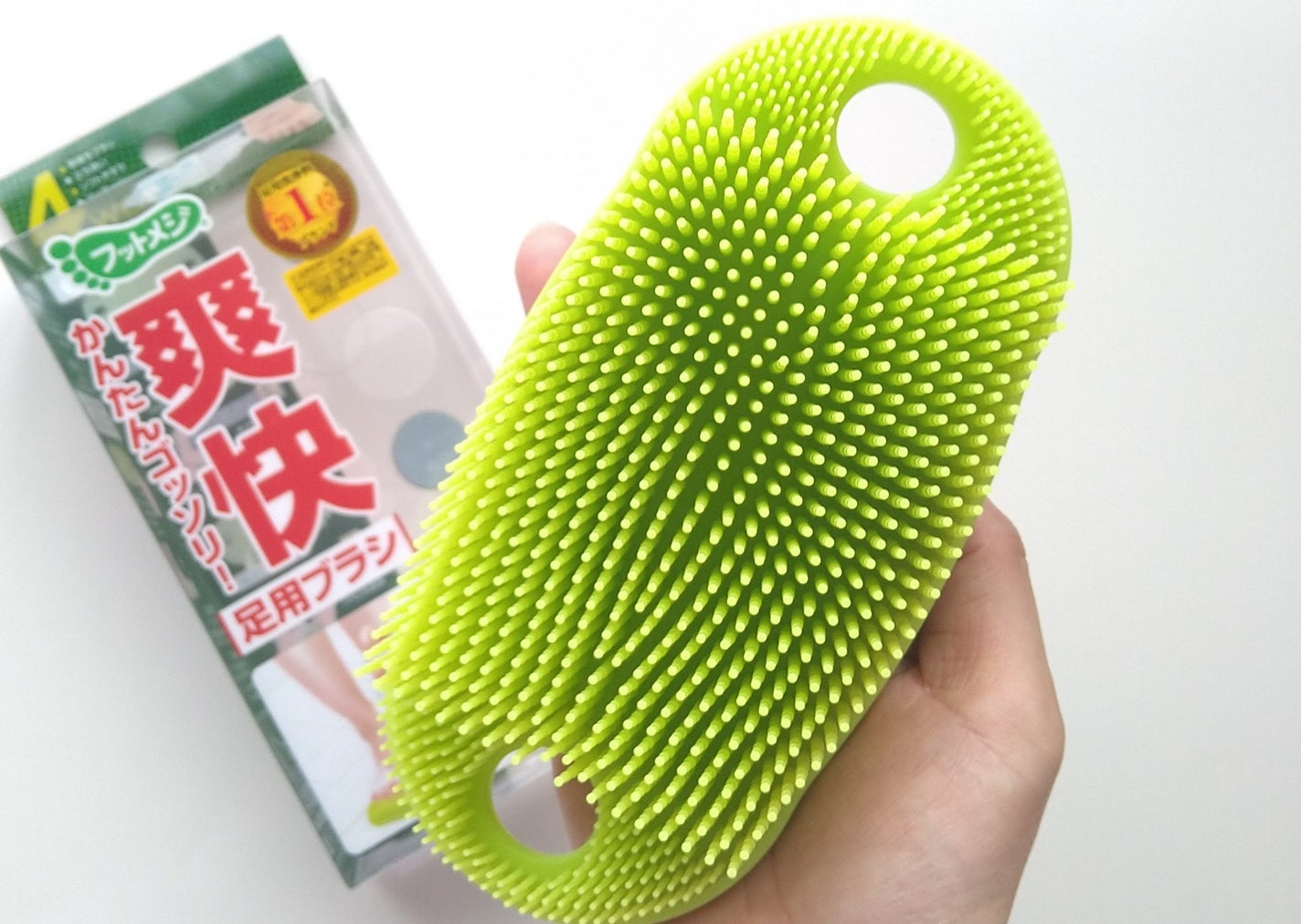 フットメジ 4way足用ブラシ/フットメジ/レッグ・フットケアを使ったクチコミ(2枚目)