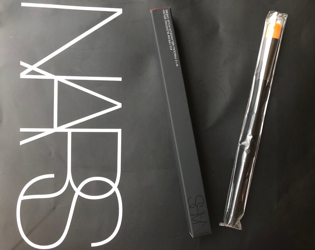 クリームブレンディングブラシ #12/NARS/メイクブラシを使ったクチコミ(1枚目)