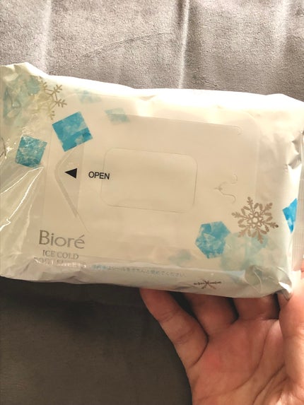 冷シート 無香性/ビオレ/ボディシートを使ったクチコミ(2枚目)