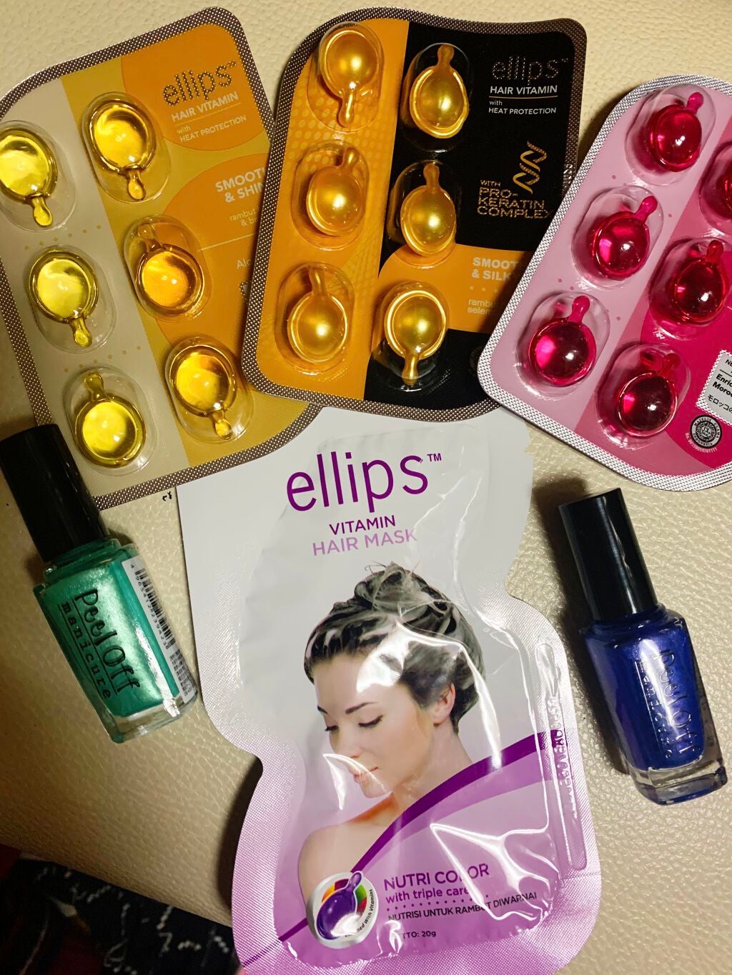 ヘアーオイル【トリートメント】/ellips/ヘアオイルを使ったクチコミ(1枚目)