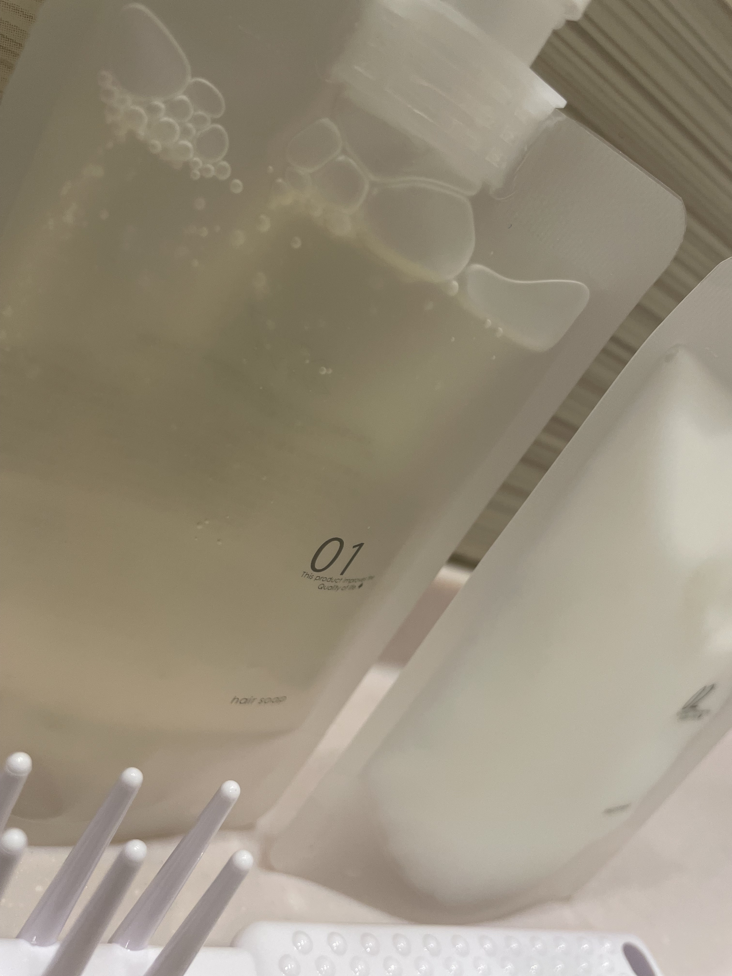 ヘアケアトライアルセット/QUEEN'S BATHROOM/トライアルキットを使ったクチコミ（2枚目）