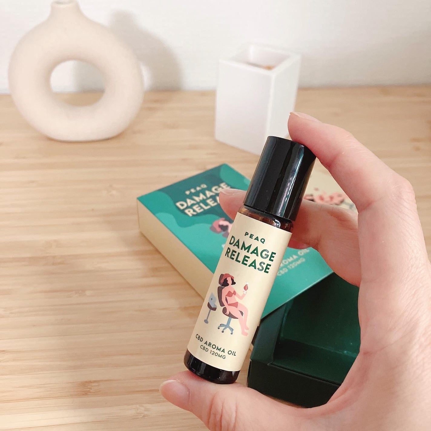 CBDロールオン〈ダメージ リリース〉/PEAQ/その他を使ったクチコミ(2枚目)