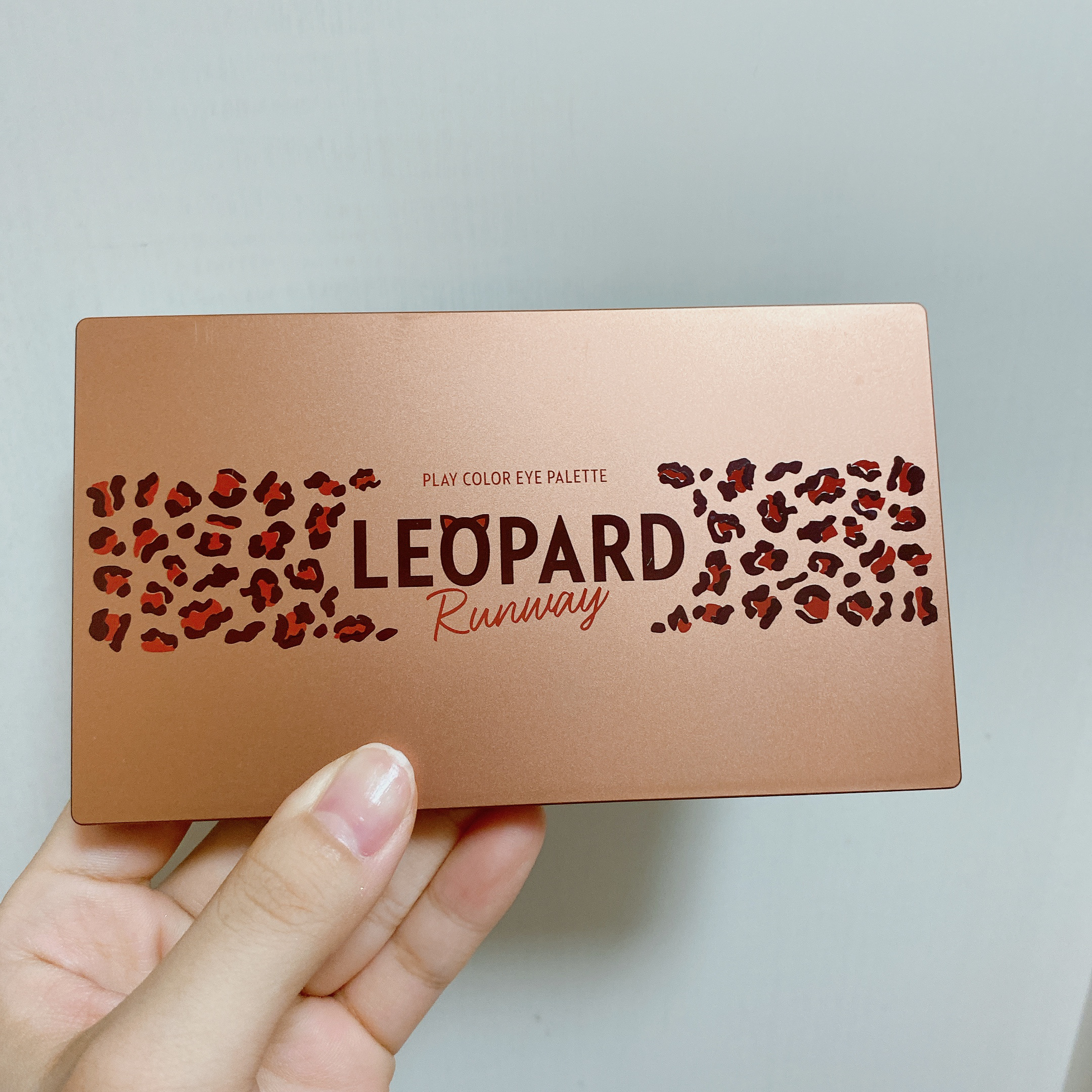 プレイカラーアイパレット レオパードランウェイ/ETUDE/アイシャドウパレットを使ったクチコミ（2枚目）