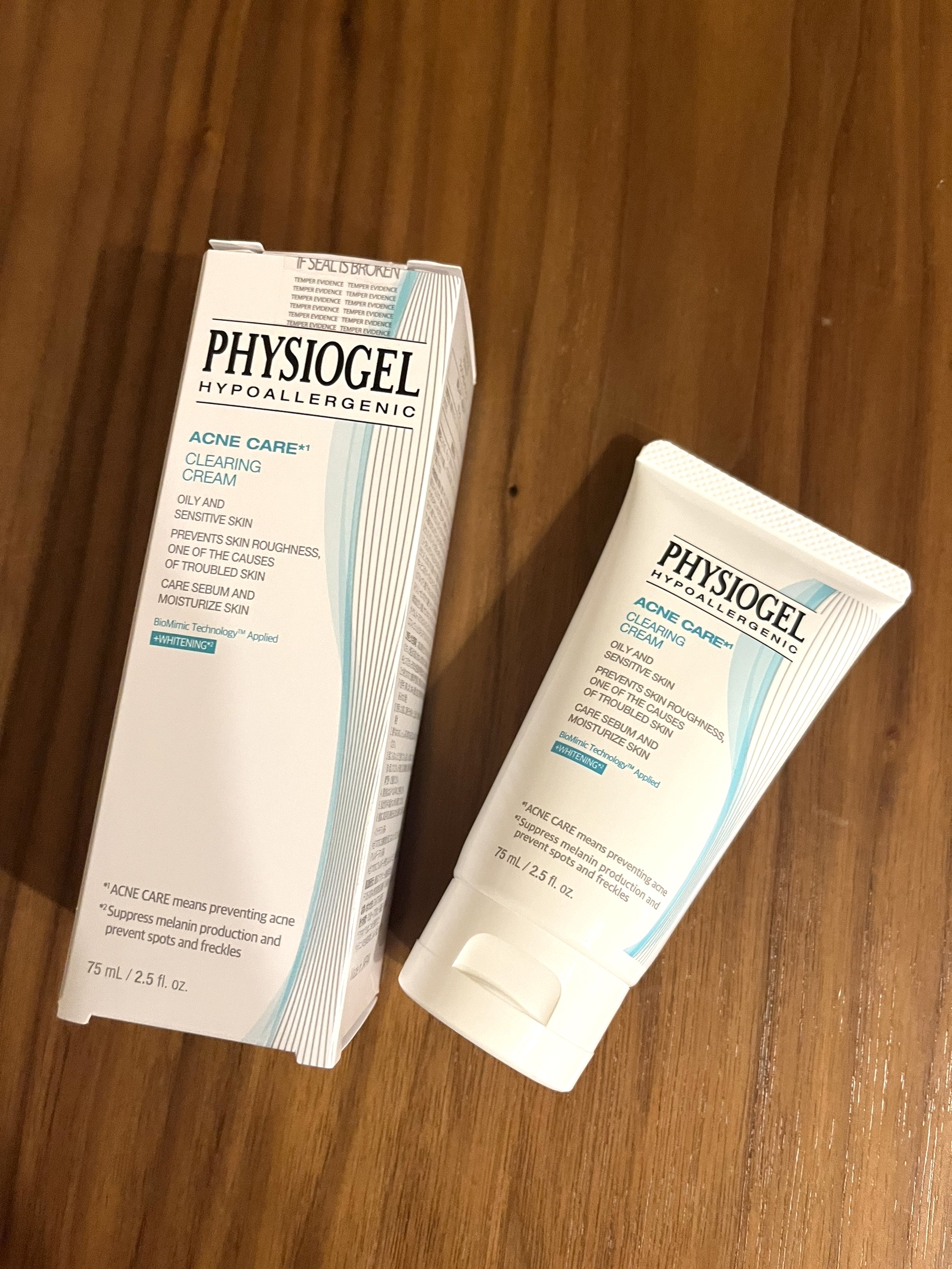 アクネケア クリアリング フェイシャル クリーム/PHYSIOGEL/フェイスクリームを使ったクチコミ（1枚目）